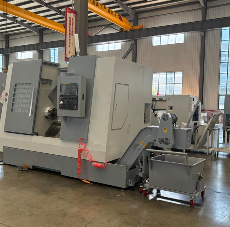 Metal Parts Processing CNC Slant-Bed Lathe factory