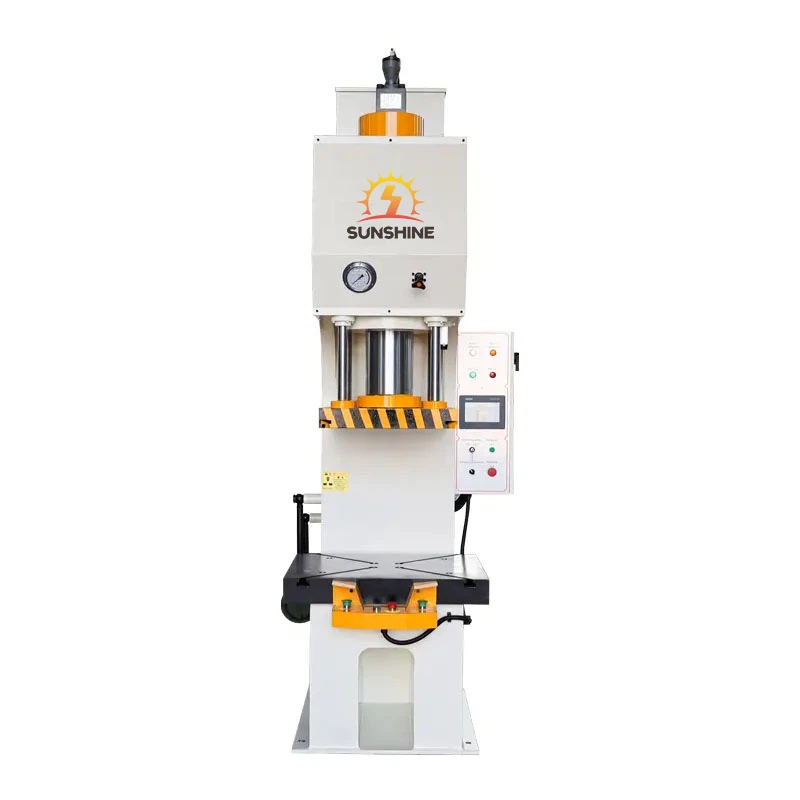 20T viena hidrauliskā preses mašīna ar PLC