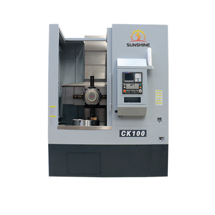 CK100 CNC vertikālās virpas cietā mērinstrumenta CNC vertikālās virpas augstas intensitātes griešanas bremžu trumuļa vārstu apstrāde