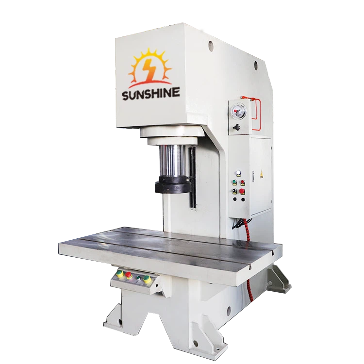 Y41 vienas kolonnas hidrauliskā prese ar PLC