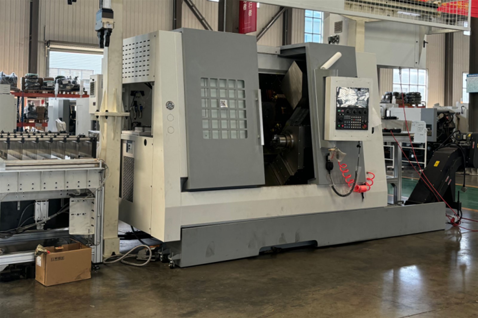 Heavy-duty CNC slant lathe Heavy-duty CNC slant lathe