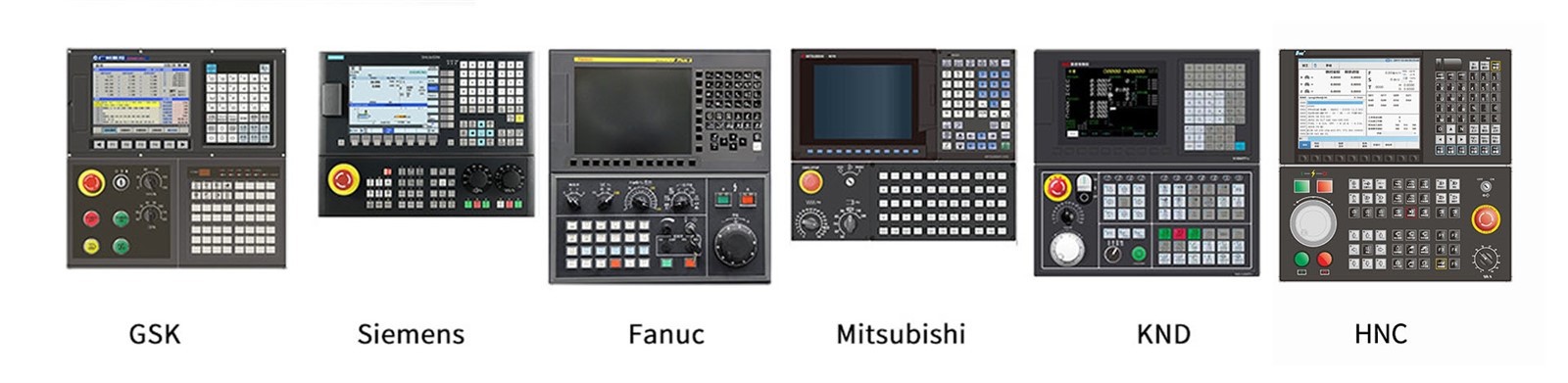 CNC slant lathes can be equipped with optional CNC systems CNC slant lathes can be equipped with optional CNC systems