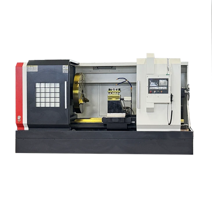 Horizontāla pilnībā automātiska rūdīta sliedes CNC virpa